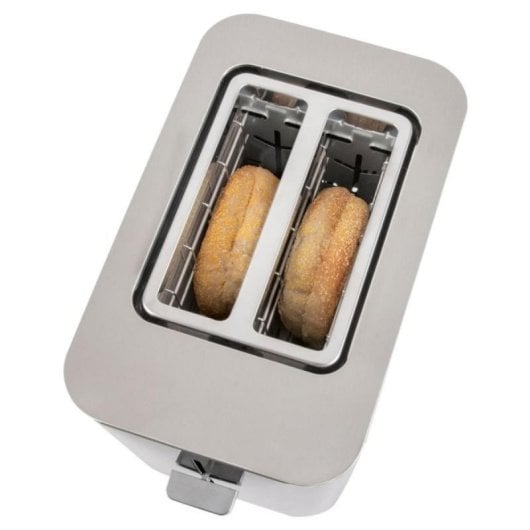 Grille-pain ProfiCook PC-TA 1250 en acier inoxydable, 2 tranches, 750 W, Touch Control