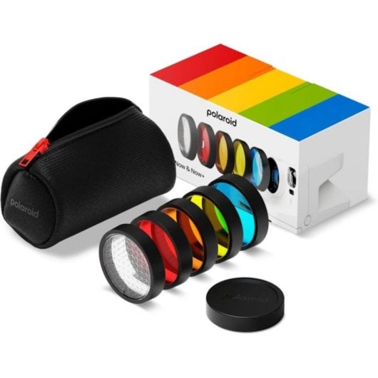 Filtros Criativos para Câmera Polaroid Now/Now+ Geração 3 com Efeitos Coloridos