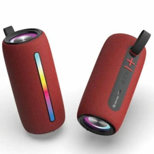 Altavoces Denver Portátiles Bluetooth Bordeux inalámbricos compactos