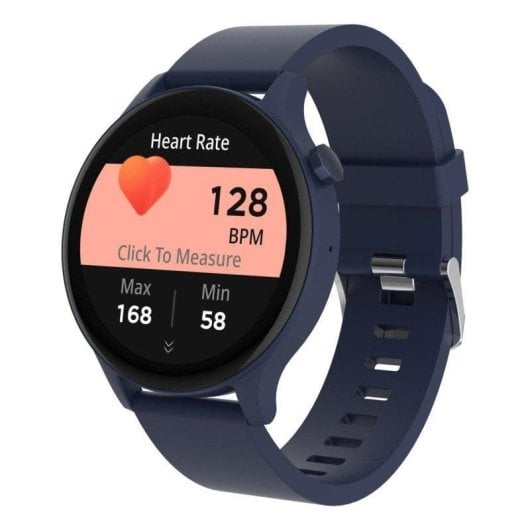 Denver SWC-338BU Bluetooth 5.3 44mm TFT Azul IP67 Pulsómetro Multidesporto Microfone/Altifalante