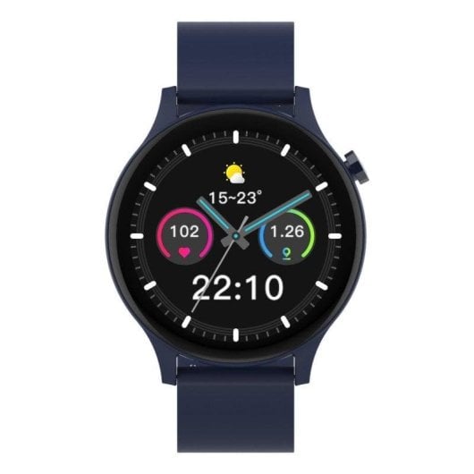 Denver SWC-338BU Bluetooth 5.3 44mm TFT Azul IP67 Pulsómetro Multidesporto Microfone/Altifalante