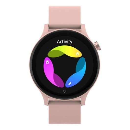 Denver SWC-338RO Bluetooth 44,6mm TFT Rose Étanche IP67 Micro Haut-parleur Autonomie 4j