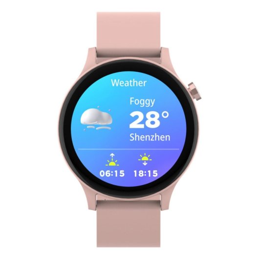 Smartwatch Denver SWC-338RO Bluetooth 5.3 IP67 Résistant à l'eau + Assistant Google et Siri