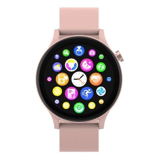 Denver SWC-338RO Bluetooth 44,6mm TFT Rose Étanche IP67 Micro Haut-parleur Autonomie 4j