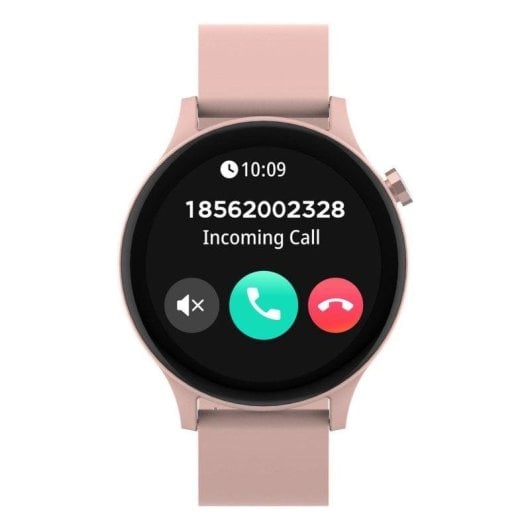 Denver SWC-338RO Bluetooth 44,6mm TFT Rose Étanche IP67 Micro Haut-parleur Autonomie 4j