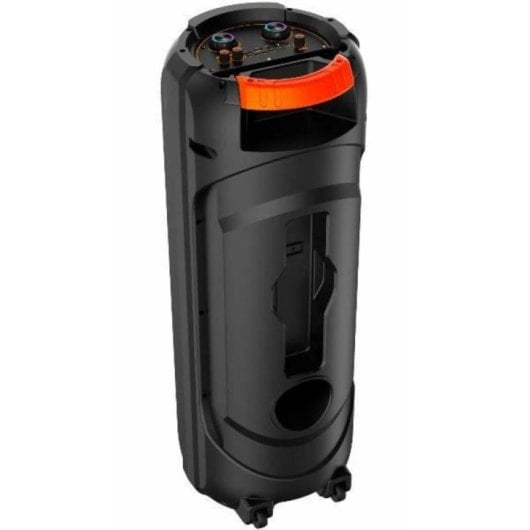 Denver BPS-459 Altifalante Fiesta Bluetooth com 2 Woofers 8", Iluminação LED e Potência Extra