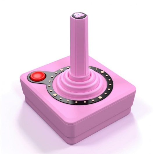 Atari CX40+ Joystick Sem Fios Edição Pac-Man Rosa
