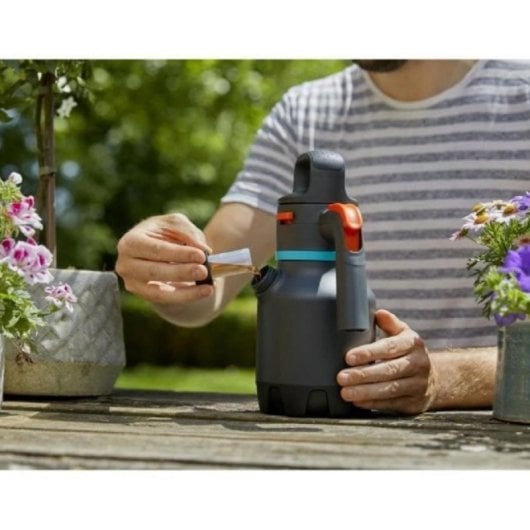 Pulverizador Druck 1,25 L mit Messdeckel, Messfunktion und verstellbarer Messingdüse