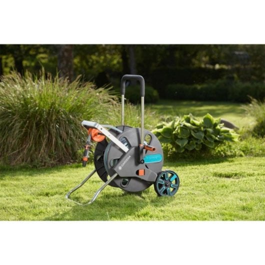Gardena CleverRoll L Easy 30m Wasserschlauchwagen mit Kick&Stand und Frostschutz