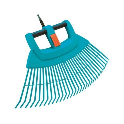 Gardena Gartengabel Turquoise Stahl 770 mm 16 Zähne Haltbar Stabil