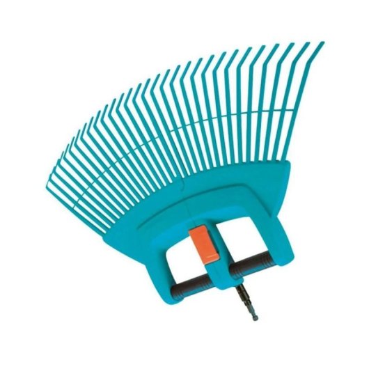 Gardena Gartengabel Turquoise Stahl 770 mm 16 Zähne Haltbar Stabil