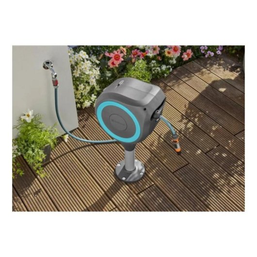Automatischer Gartenschlauchaufroller RollUp M 20m UV-beständig 360° drehbar