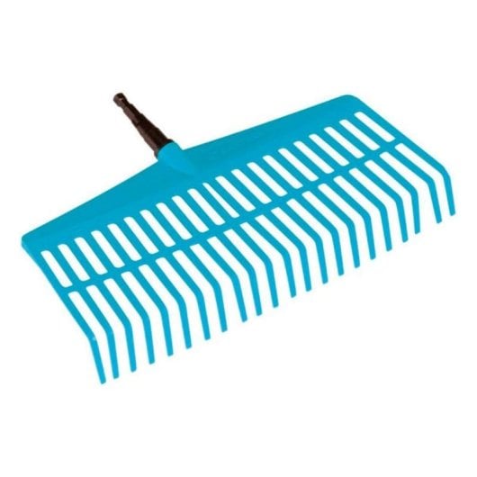 Gardena Gartenrechen Türkis Stahl 430 mm 16 Zähne ohne Stiel