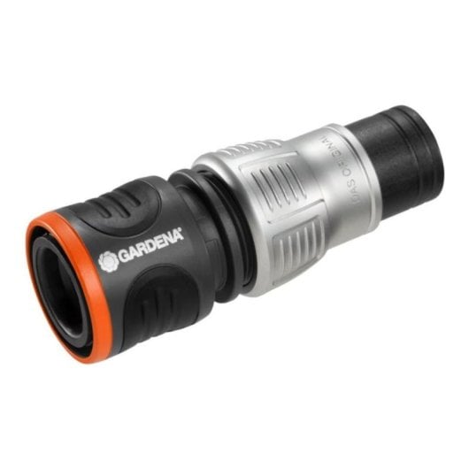 Gardena 18306-32 Pistole 2 Sprühmuster Schwarz Grau Orange mit Wasserstop