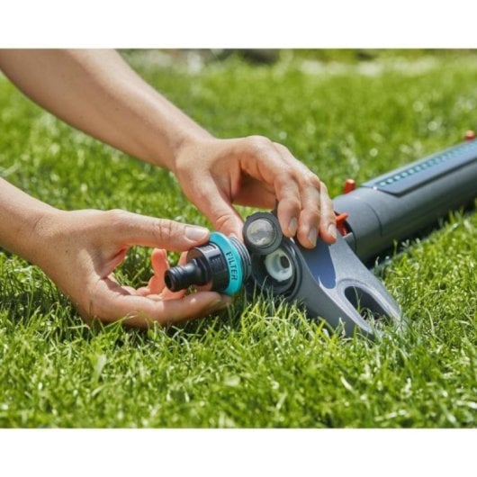 Gardena AquaZoom L präzise Bewässerung für große Rasenflächen bis zu 350 m²