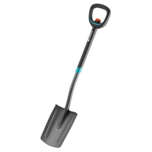Pelle de drainage ergonomique Gardena ErgoLine Acier Inoxydable 126 cm Manche D réglable Noir