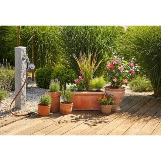 Automatisches Bewässerungssystem Micro-Drip Gardena für bis zu 7 Töpfe und 3 Kästen