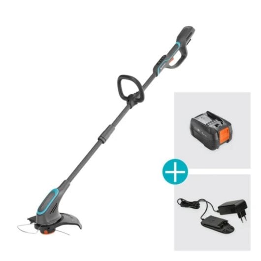 Gardena PowerTrim 30 18V 4Ah Akku Rasentrimmer 2 mm Nylonfaden 30 cm Schnittbreite