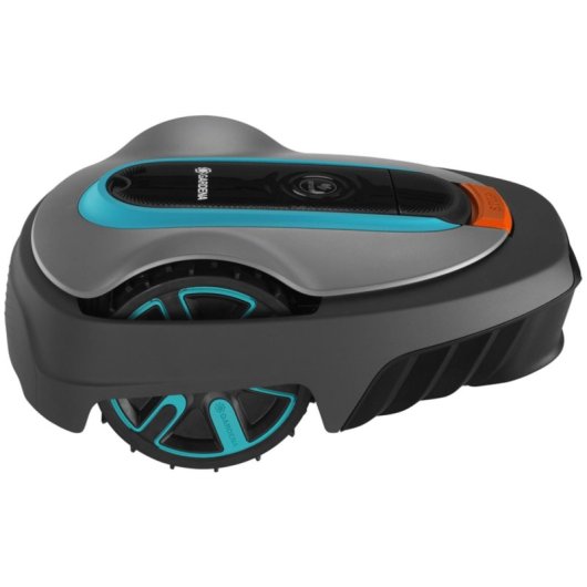 Robot cortacésped Gardena SILENO City 400, 400m², 16cm, 35%, batería 18V, IPX5, Gris