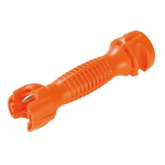 Herramienta de Instalación Micro-Drip con Punta Metálica y Soporte para Agujas, Plástico Naranja