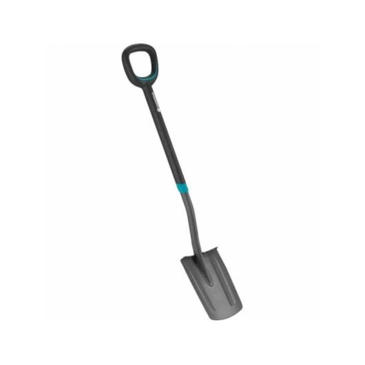 Gardena ErgoLine Grabspaten 117 cm, ergonomischer D-Griff, scharfe Klinge, schwarz