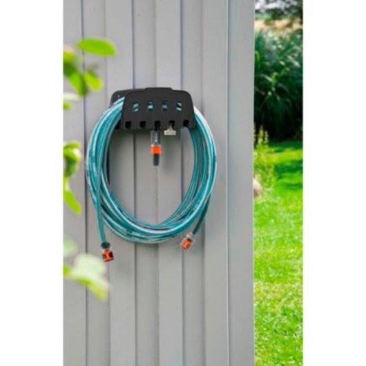 Gardena 241-20 Wandhalterung für 35 m Schläuche Blau Wetterbeständig