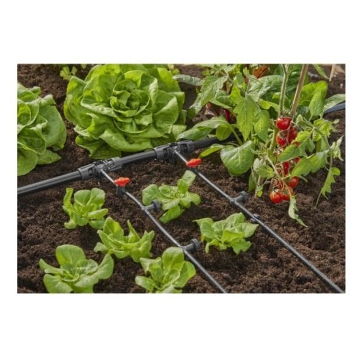 Gardena Dripper 2 l/h End-Line Montage, Schwarz, Kunststoff, 10 Stück