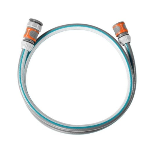 Conjunto de conexión Gardena 13mm 1,5 m, 22 bar, PVC, Azul, Gris