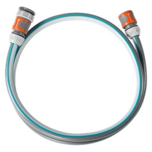 Conjunto de conexión Gardena 13mm 1,5 m, 22 bar, PVC, Azul, Gris