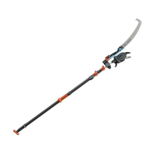 GARDENA StarCut Pro L Kit de sierra télescopique 175 cm - 400 cm avec accessoire de scie