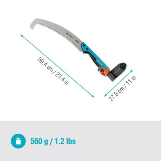GARDENA StarCut Pro L Astsäge Teleskop 175-400 cm, 20 cm Schnitt, Präzise