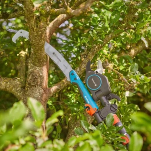 GARDENA StarCut Pro L Astsäge Teleskop 175-400 cm, 20 cm Schnitt, Präzise
