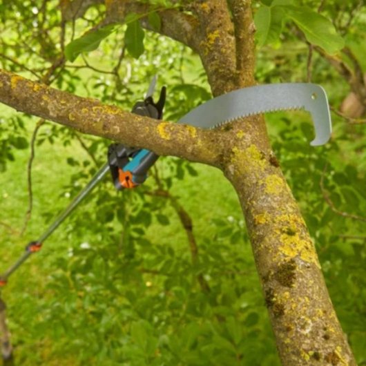 GARDENA StarCut Pro L Astsäge Teleskop 175-400 cm, 20 cm Schnitt, Präzise