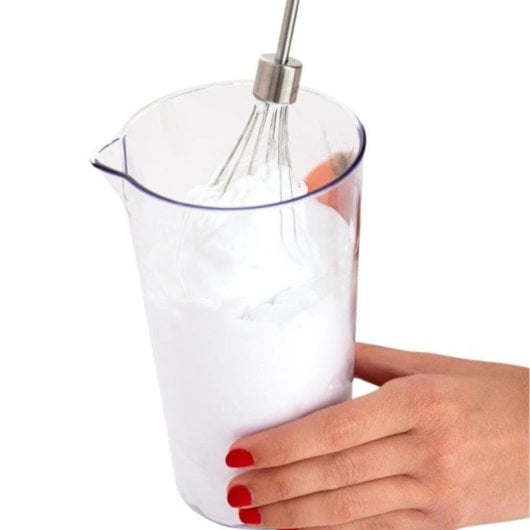 Batidora de mano Dcook Gallery 600W acero inoxidable, 2 velocidades, picadora y vaso medidor 600ml