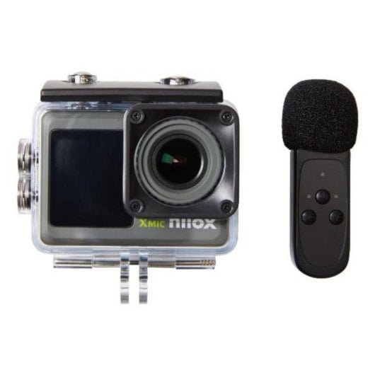 Cámara Deportiva 4K Ultra HD 8MP 120pps Pantalla LCD 2" Estabilizador EIS Nilox NXACXMIC