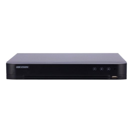 DVR 8 canales 3K Hikvision Pro iDS-7208HQHI-M1/XT Reconocimiento facial y AcuSearch, H.265 Pro+, 10TB, Sonido bidireccio