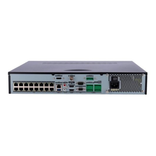Registratore NVR Hikvision Pro 16 Canali IP 16 Porte POE AcuSense 32Mpx