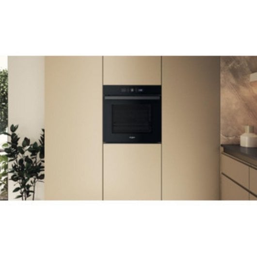 Horno eléctrico Whirlpool WOI4S8PM1SB 73L Negro con limpieza pirolítica e hidrolítica
