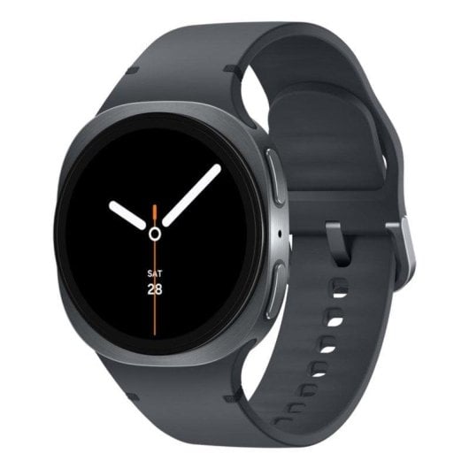 Samsung Galaxy Watch 8 WiFi Bluetooth GPS NFC 40mm Super AMOLED Grafite Resistente à Água 5ATM+IP68