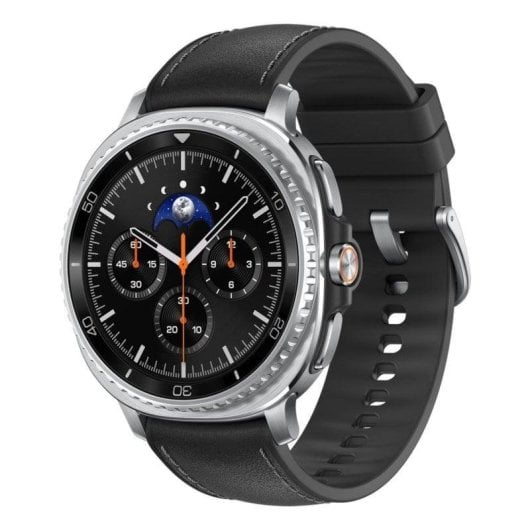 Samsung Galaxy Watch 8 Classic 4G GPS 46mm Super AMOLED Argent Noir M/L IP68 NFC Étanche