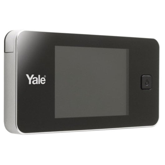 Mirilla digital Yale YY45 0.3MP, pantalla 3.2", ángulo 105º, blanca, batería AAA