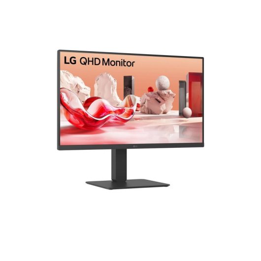 LG 27BA54QB-B Monitor 27" QHD 75Hz IPS Quad HD HDR Altura Ajustável USB KVM Altifalantes