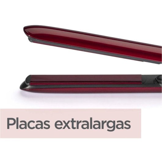 Plancha De Pelo Babyliss Inspired St212pe 45w 13 Temperaturas Rojo