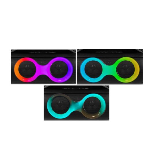 Altavoces Trevi Monofónicos Inalámbricos 40W Bluetooth USB-C IPX5 TWS LED