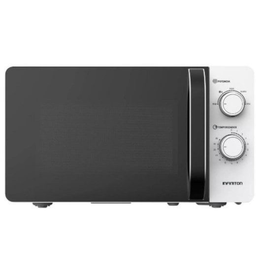 Microondas Infiniton MW-HW2070 20L 700W Esmaltado Blanco Función Defrost Easy Play