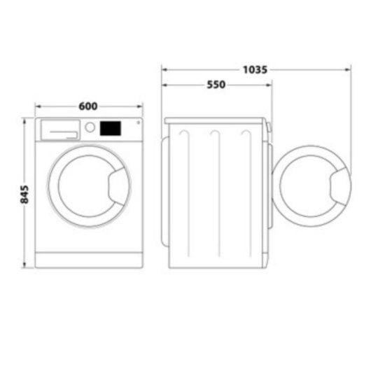 Lavadora IM 962 MY TIME SPT 9kg Carga Frontal 1151rpm Classe A Branco com Quick 5 e Modo Rápido