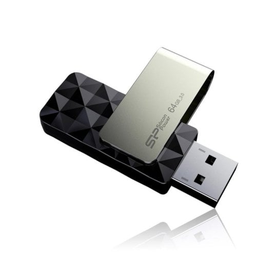 64GB USB Type A 3.2 Gen 1 (3.1 Gen 1) Noir sans Capuchon