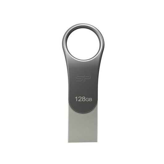 Chiavetta USB Silicon Power Mobile C80 128GB USB Type-A/Type-C 3.2 Gen1 Girevole
