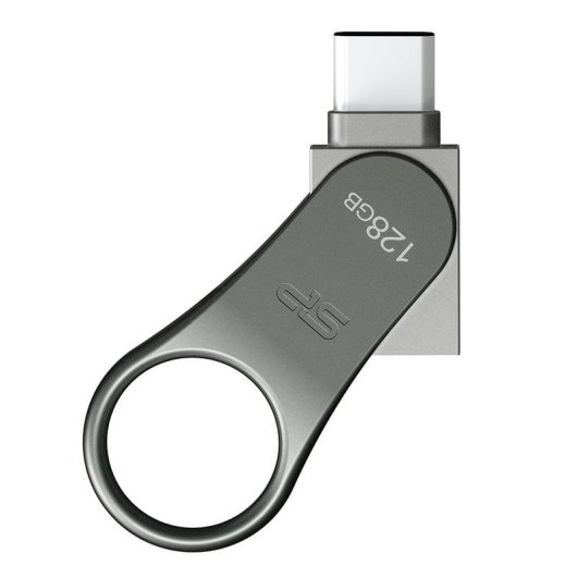 Chiavetta USB Silicon Power Mobile C80 128GB USB Type-A/Type-C 3.2 Gen1 Girevole