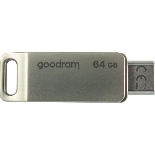 Goodram ODA3 64GB USB 3.2 Gen 1 Type-A/Type-C, 60MB/s, Plata, Metal, Swivel